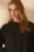 Bluza z dzianiny w kolorze czarnym
